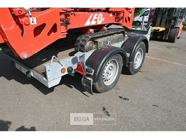 Teupen leo 23gt spiderhoogwerker + aanhangwagen - afbeelding 5 van  32