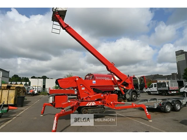 Teupen leo 23gt spiderhoogwerker + aanhangwagen - afbeelding 7 van  32