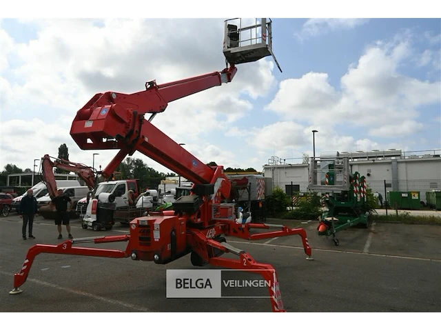 Teupen leo 23gt spiderhoogwerker + aanhangwagen - afbeelding 9 van  32