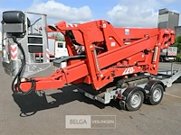 Teupen leo 23gt spiderhoogwerker + aanhangwagen