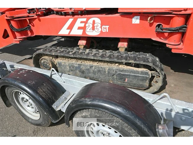 Teupen leo 23gt spiderhoogwerker + aanhangwagen - afbeelding 17 van  32
