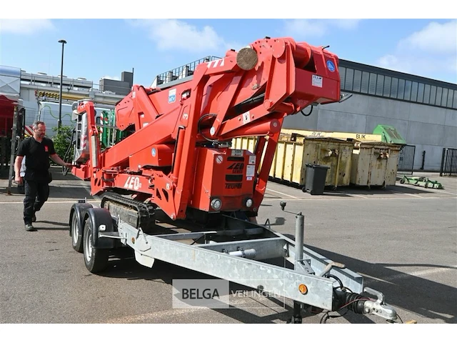 Teupen leo 23gt spiderhoogwerker + aanhangwagen - afbeelding 21 van  32