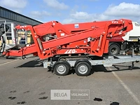 Teupen leo 23gt spiderhoogwerker + aanhangwagen - afbeelding 12 van  32