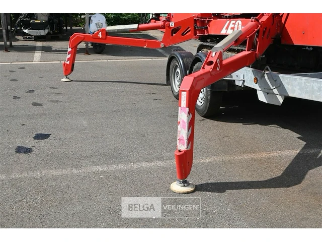 Teupen leo 23gt spiderhoogwerker + aanhangwagen - afbeelding 31 van  32