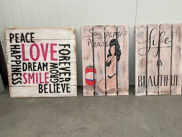 Texaco - decor object (17x) - afbeelding 1 van  9