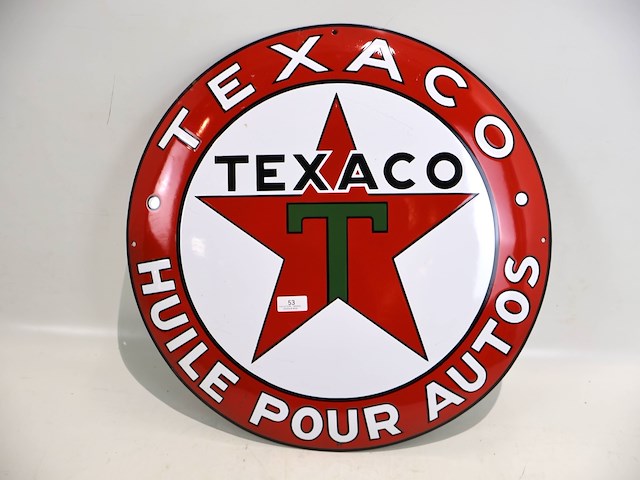 Texaco emaille bord - afbeelding 1 van  6