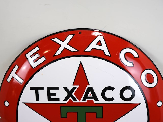 Texaco emaille bord - afbeelding 3 van  6