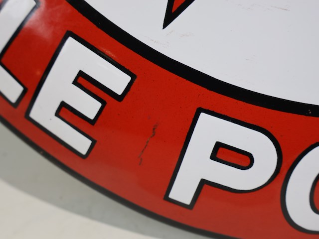 Texaco emaille bord - afbeelding 5 van  6