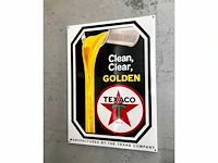 Texaco emailleplaat 43 x 60 x 1,5 cm