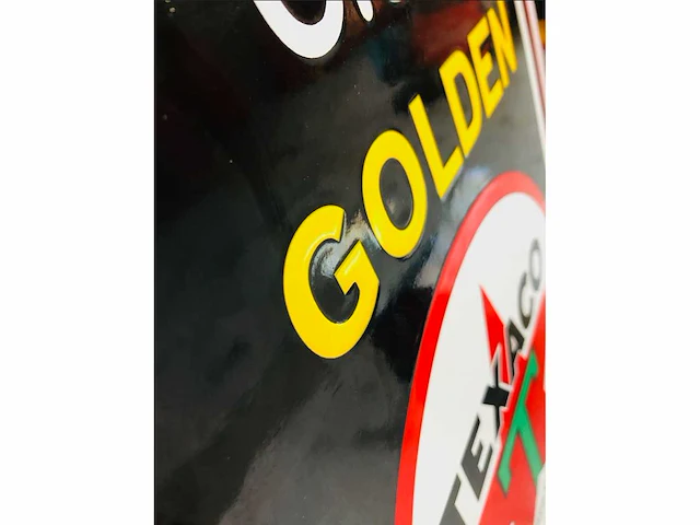 Texaco emailleplaat 43 x 60 x 1,5 cm - afbeelding 2 van  5