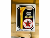 Texaco emailleplaat 43 x 60 x 1,5 cm - afbeelding 5 van  5