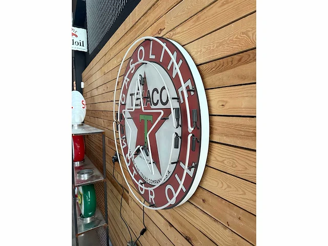 Texaco neon sign 1 meter - afbeelding 4 van  5