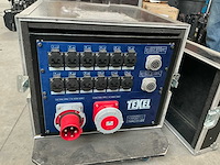 Texel strand lichting sd6 met flight case accessoire - afbeelding 1 van  3