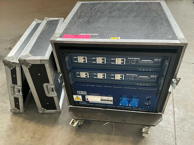 Texel strand lichting sd6 met flight case accessoire - afbeelding 2 van  3
