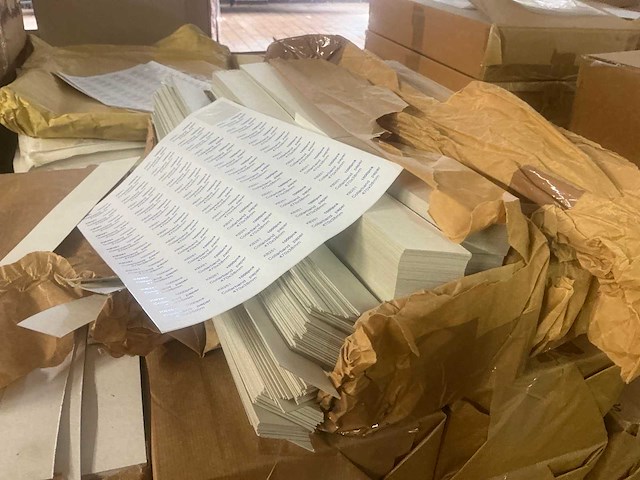 T&g+malzahn grote partij verpakkingsmateriaal voor shirts en blouses - afbeelding 2 van  22