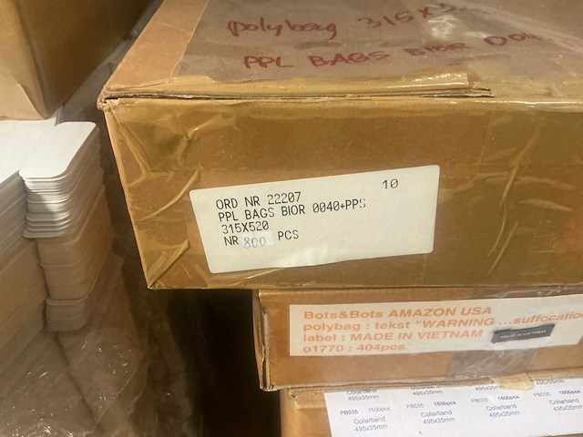 T&g+malzahn grote partij verpakkingsmateriaal voor shirts en blouses - afbeelding 18 van  22