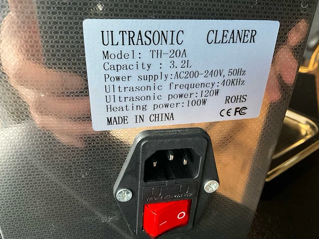 Th-20a digital ultrasonic cleaner - afbeelding 2 van  10
