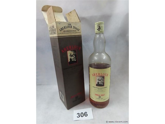 The aberlour toast highland malt scotch whisky 10 years old - afbeelding 1 van  6
