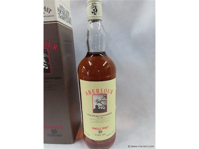 The aberlour toast highland malt scotch whisky 10 years old - afbeelding 3 van  9