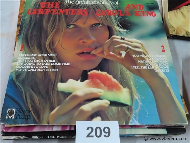 The carpenters and carole king - afbeelding 1 van  2