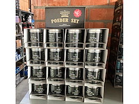 The greatest candle poeder set, maak je eigen kaars geur vers gras (33x)