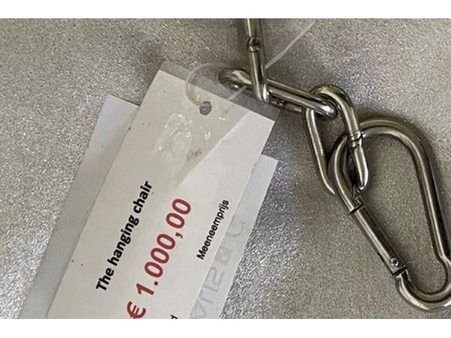 The hanging chair - afbeelding 5 van  5