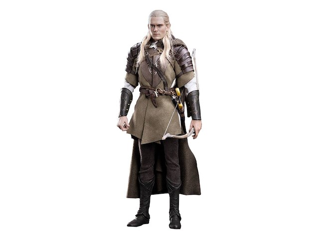 The lord of the rings - asmus toys - legolas bij helm's deep - 1:6 schaalfiguur - 30 cm. - afbeelding 2 van  5