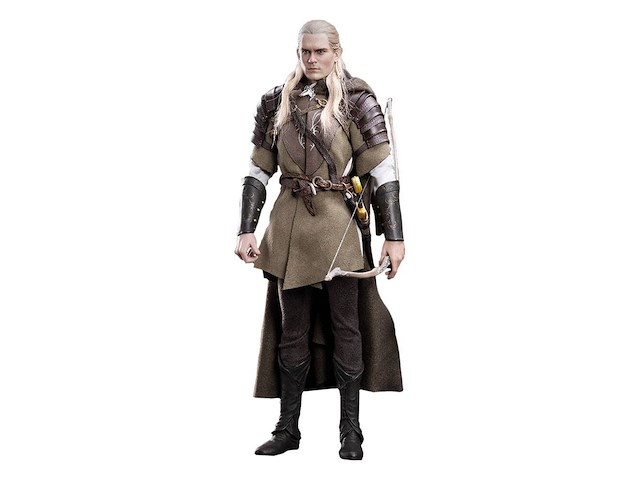 The lord of the rings - asmus toys - legolas bij helm's deep - 1:6 schaalfiguur - 30 cm. - afbeelding 2 van  5