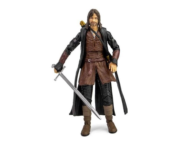 The lord of the rings - bst axn - actiefiguur - aragorn - 13 cm - afbeelding 4 van  5