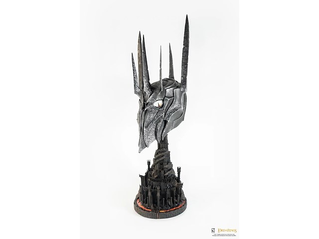 The lord of the rings - replica 1/1 sauron art mask standard edition figuur - 89 cm - afbeelding 2 van  8