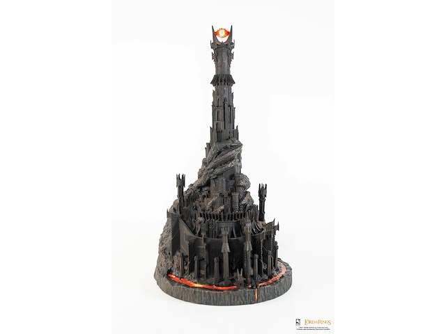 The lord of the rings - replica 1/1 sauron art mask standard edition figuur - 89 cm - afbeelding 4 van  8