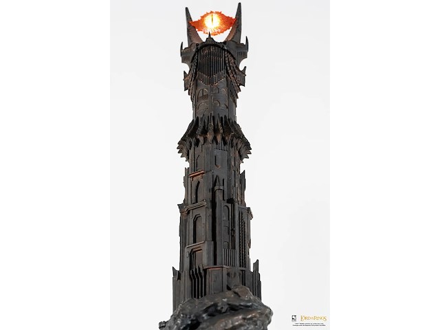 The lord of the rings - replica 1/1 sauron art mask standard edition figuur - 89 cm - afbeelding 6 van  8