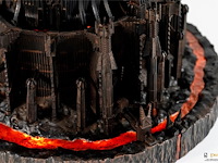 The lord of the rings - replica 1/1 sauron art mask standard edition figuur - 89 cm - afbeelding 7 van  8