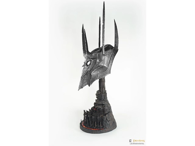 The lord of the rings - replica 1/1 sauron art mask standard edition figuur - 89 cm - afbeelding 3 van  8