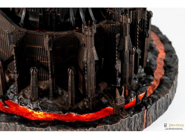 The lord of the rings - replica 1/1 sauron art mask standard edition figuur - 89 cm - afbeelding 7 van  8