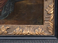 The 'madonna lactans' in a landscape, 17thc, oil on copper 21 x 15.5 cm. (8.26 x 6.09 in.), frame: 42.5 x 37 cm. (16.73 x 14.57 in.) - afbeelding 4 van  4