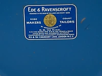The personal ede & ravenscroft hatbox of lord ismay kg 24 x 35 cm. (9.44 x 13.77 in.) - afbeelding 6 van  7