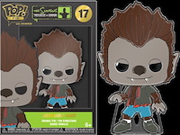 The simpsons - funko - werewolf bart - 10 cm. - emaille pop! - pin - afbeelding 1 van  4