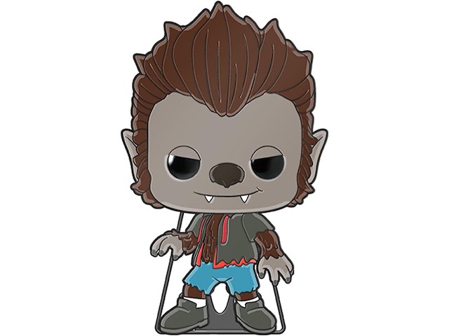 The simpsons - funko - werewolf bart - 10 cm. - emaille pop! - pin - afbeelding 2 van  4