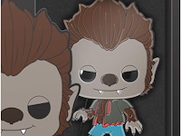 The simpsons - funko - werewolf bart - 10 cm. - emaille pop! - pin - afbeelding 4 van  4