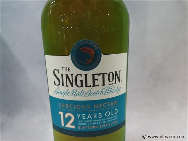 The singleton single malt scotch whisky 12 years old - afbeelding 4 van  5