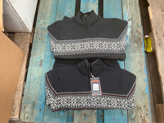 The wild stream diverse ziptop sweaters heren (16x) - afbeelding 1 van  4