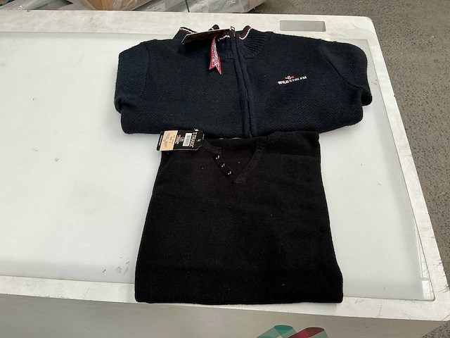 The wild stream en t-traxx sweaters heren (ca. 33x) - afbeelding 1 van  2