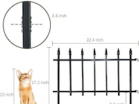 Thealyn decoratief tuinhek (5 stuks) - afbeelding 2 van  3