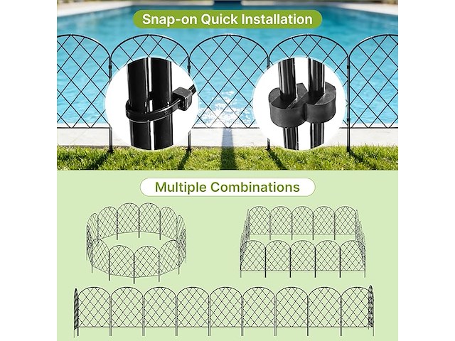 Thealyn decoratieve tuinafrastering (25 stuks) - afbeelding 4 van  4