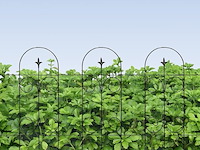 Thealyn metalen decoratieve tuinhekrand 82 cm hoog x 6,1 m breed - afbeelding 3 van  5