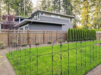 Thealyn metalen decoratieve tuinhekrand 82 cm hoog x 6,1 m breed - afbeelding 5 van  5