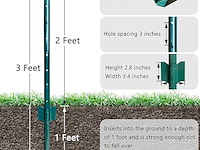 Thealyn omheiningspalen (91 cm) - afbeelding 2 van  2