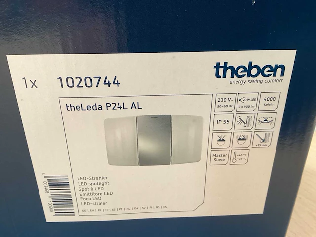 Theben - p24l al - theleda led straler (3x) - afbeelding 4 van  6