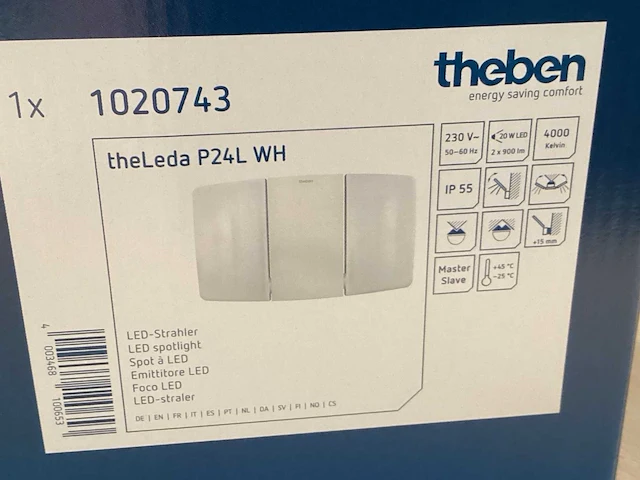 Theben p24l wh theleda led straler (3x) - afbeelding 6 van  7